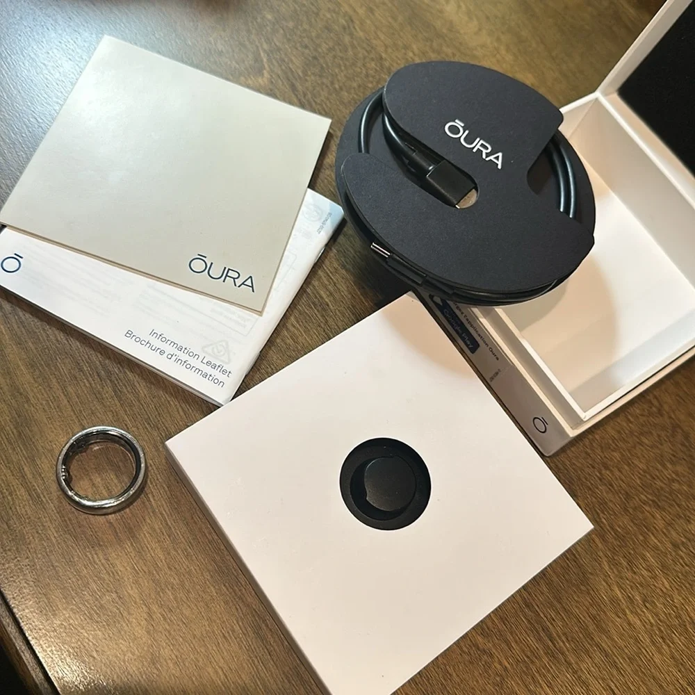 ŌURA Horizon Silver Ring - SZ 11